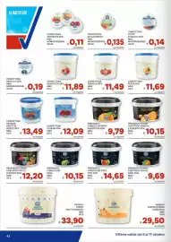 Volantino Vivo Supermercati Pagina 42: Extra confettura fragola €11,49, Preparato forno chef prof. fico 40% m&g €14,65