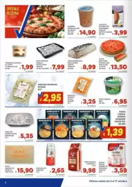 Volantino Vivo Supermercati Pagina 6: Gamberi pandalus mix riunione ice cap €14,90, Gnocchi patata e zucca Patarò €3,25