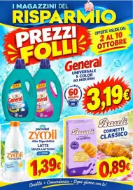Volantino Magazzini del Risparmio Pagina 1: I MAGAZZINI DEL RISPARMIO PREZZI FOLLIS MAXI CONVENIENZA inteligente CONVENIENZA
