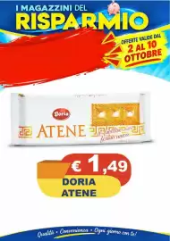Volantino Magazzini del Risparmio Pagina 14: Doria Atene €1,49