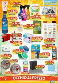 Volantino Magazzini del Risparmio Pagina 2: Clendy salvasilip €0,45, Panno Multiuso Natur €0,75