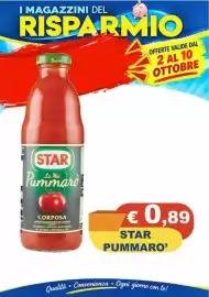 Volantino Magazzini del Risparmio Pagina 7: Star Pummaro' €0,89