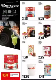 Volantino Vantaggio Cash&Carry Pagina 31: Nutella Food Service €19,90, Ristora orzo bio €1,78