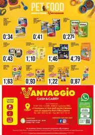 Volantino Vantaggio Cash&Carry Pagina 51: Felix Le Ghiottonerie €1,46, Friskies croccantini €1,10