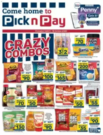 Pick n Pay catalogue Page 1: ROYAL BAKING POWDER REFILL 200g €55,00, Huletts Equisweet Sweetener 100s €90,00