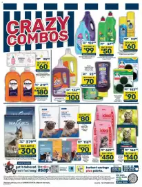 Pick n Pay catalogue Page 2: Savlon Antiseptic Liquid-750ml €180,00, PnP Semi-Moist Dog Treats Assorted 120g €90,00