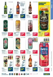 Makro leták Strana 11: Staropramen 10 €11,90, Birell €15,60