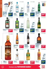 Makro leták Strana 12: BOŽKOV VODKA 37,5 %, BOŽKOV ORIGINÁL 37,5 %, NORDIC VODKA 37,5 % €12,60