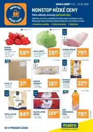 Makro leták týden 41 Strana 1: Paprika červená €59,90, VEPŘOVÁ PEČENĚ €79,90