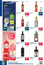 Makro leták Strana 10: SARTI ROSA BITTER 14 % €349,00, Becherovka €304,00