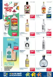 Makro leták Strana 4: SAN COSME MEZCAL 40 % €829,00, El Jimador 38 % €599,00