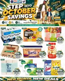 Take 'n Pay catalogue week 41 Page 1: Rama Original €52,99, Farmgate UHT Milk €79,99