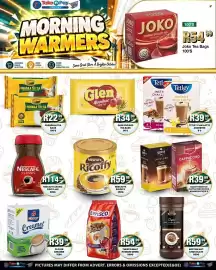 Take 'n Pay catalogue week 41 Page 19: Tetley Instant Chai Latte Assorted €39,99, Clover Creamer €39,99
