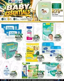 Take 'n Pay catalogue week 41 Page 27: Pampers ultra skin comfort €399,99, Johnson's baby powder €59,99