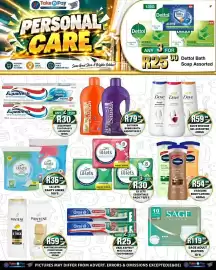 Take 'n Pay catalogue week 41 Page 28: SAGE ADULT DIAPERS €119,99, Dettol Bath Soap Assorted €25,00