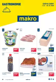 Makro leták Strana 1: Kuřecí stehna €89,90, L.K.K. TERIYAKI MARINÁDA €209,00