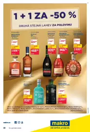 Makro leták Strana 25: RÉMY MARTIN X. O. EXCELLENCE 40% €2.635,50, METAXA PRIVATE RESERVE 40 % €1.369,00