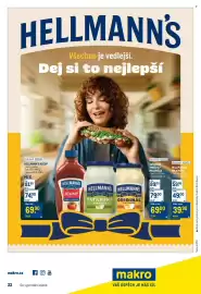 Makro leták Strana 26: Hellmann’s kečup €69,90, Hellmann’s Majonéza €39,90
