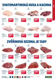 Makro leták Strana 5: Kachní stehna €189,00, DIVOČÁK HŘBET €309,00
