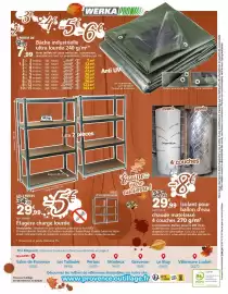 Catalogue Provence Outillage page 12: Isolant pour ballon d'eau chaude matelassé €29,99, Étagère charge lourde €29,99