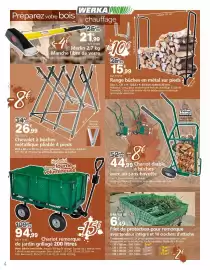 Catalogue Provence Outillage page 4: Chariot remorque de jardin grillagé 200 litres €94,99