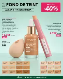 Catálogo Yves Rocher Página 3: Esponja Fond de Teint €9,95, Corretor Stick Yves Rocher €7,95