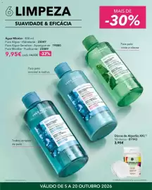 Catálogo Yves Rocher Página 7: Discos de algodão xxl yves rocher €2,95, Água micelar yves rocher €9,95