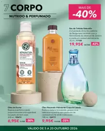 Catálogo Yves Rocher Página 8: Yves Rocher óleo de duche €6,95, Oleo nacarado hidratante corpo & cabelo €9,95