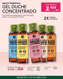 Catálogo Yves Rocher Página 9: Gel duche concentrado yves rocher €3,95