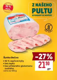 Billa leták týden 41 Strana 9: NEJVYŠ 92% MASA JAKOST VAHALA Runka Bečva newssi jakost Special obsah masa % Z NAŠEHO PULTU