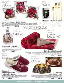 Decodoma leták Strana 5: sametové povlaky 399 Kč sada příborů 499 Kč 162 Vánoční kouzlo pro útulný domov Sada 3 ks povlaků