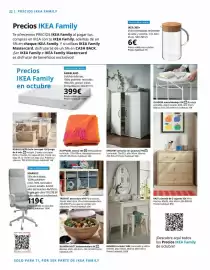 Catálogo IKEA Página 22: Blanco - armario con puertas €79,00, Hemnes - tocador €169,00