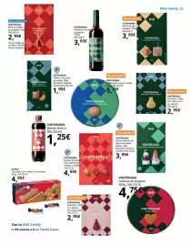 Catálogo IKEA Página 35: Tableta chocolate con leche €1,95, Vintersaga galletas de avena y canela €5,75