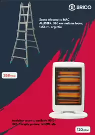 Catalog Brico Depôt Pagină 2: 358,90lei B BRICO Scara telescopica MAC ALLISTER, 380 cm inaltime lucru, 1x13 cm, argintiu