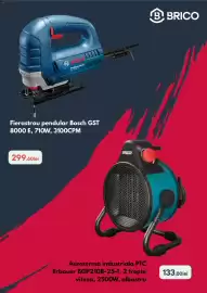 Catalog Brico Depôt Pagină 4: BOSCH Professional GST 8000 E Fierastrau pendular Bosch GST 8000 E, 710W, 3100CPM 299,60lei