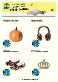 Catalog TEDI Pagină 3: Dovleac €25,00, Papuci de casă €15,00