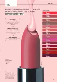 Catalog Avon Pagină 25: Ruj mat hydramatic €34,99