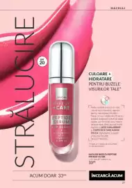 Catalog Avon Pagină 27: Avon make up + care peptide serum lip gloss €33,99