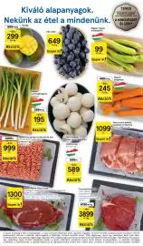 Tesco akciós újság | Szupermarket Oldal 2: Kék szőlő €649,00, Magyar csemegehagyma €195,00
