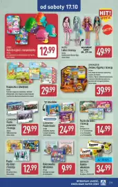 ALDI gazetka Strona 15: Kolorowanka obrazkowa €9,99, Puzzle klocki Clementoni €24,99