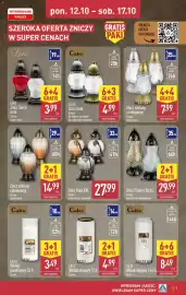 ALDI gazetka Strona 5: Znicz Kula Xxl €27,99, Znicz kula Calix €4,99