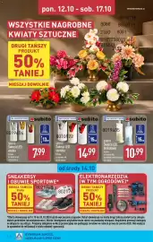 ALDI gazetka Strona 6: Świeca LED szeroka Subito €14,99, Świeca LED brokatowa Subito €10,99
