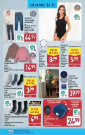 ALDI gazetka | Artykuły przemysłowe i tekstylia Strona 8: Półgolf damski UP2FASHION €14,99, Piżama męska UP2FASHION €39,99