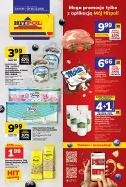 Hitpol gazetka Strona 1: Oferta ważna: 19/2026 09-18.10.2026 lub do wyczerpania produktów. HITPOL GRUPA 이이 Mega promocje