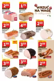 Hitpol gazetka Strona 3: 21% TANIEJ 299 cena za 100g Szynka konserwowa JBB Cena sprzed pierwszej obniżki: 3.79 BB 22% TANIEJ