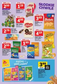 Hitpol gazetka Strona 6: 18% TANIEJ 299 cena za 100g Cukierki Kulka kakaowo-mleczna z nadzieniem pistacja Kadayif- Millano