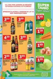 Hitpol gazetka Strona 8: 1/2 LITRA PIWA ZAWIERA 25 GRAMÓW CZYSTEGO ALKOHOLU ETYLOWEGO SPRZEDAŻ ALKOHOLU OSOBOM DO LAT 18