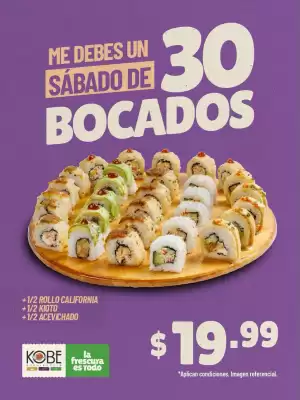 Catálogo Kobe Sushi Express (válido hasta 2-11)