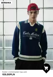 Bershka gazetka tydzień 41 Strona 2: Sweter z kołnierzykiem typu polo Bershka €159,00