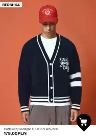Bershka gazetka tydzień 41 Strona 9: Haftowany kardigan Nathan Walker Bershka €179,00